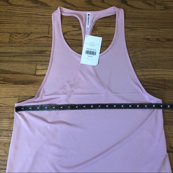 Fabletics Peggy Pink Racerback Tank Size L - Picture 7 of 8
